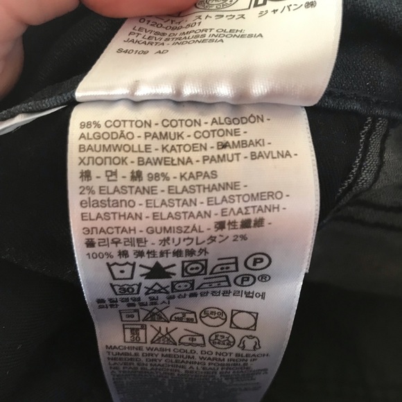 LEVI’S Men’s 511 Indigo Rinse Slim Fit Jeans 29/32 - Picture 7 of 7